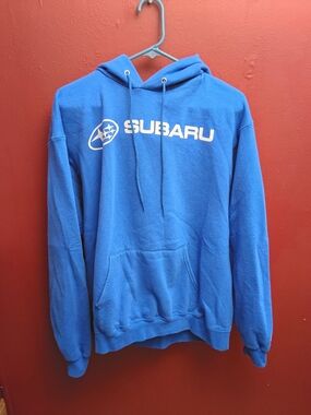 Champion Blue Subaru Pullover Hoodie